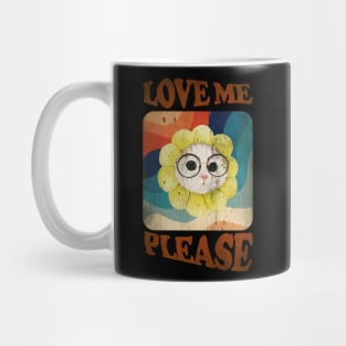 Love Me Please Vintage Mug